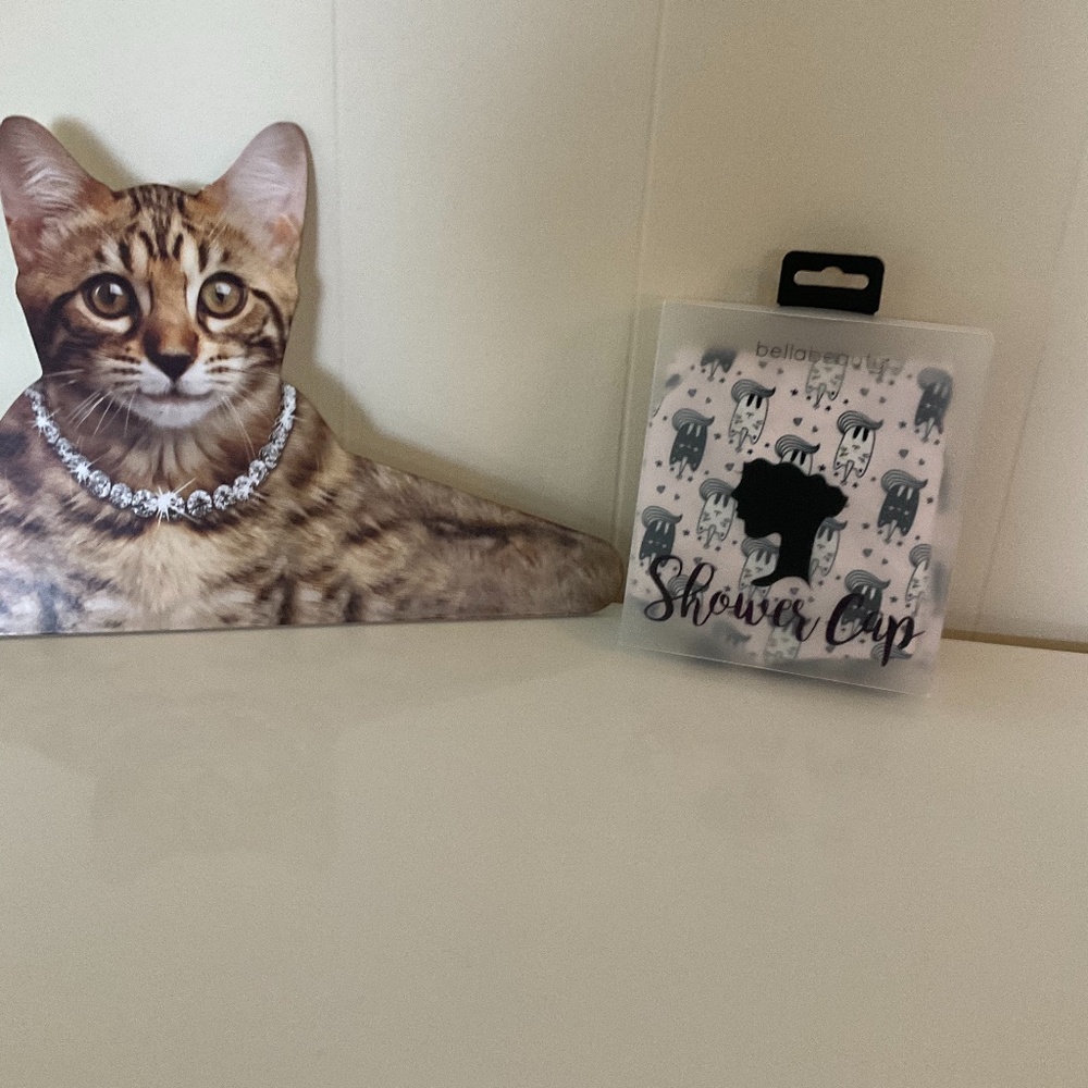 🦃BNIP Bella beauty “caticorn” shower cap! SUPER CUTE AND USEFUL!!! ⭐️💎